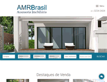 Tablet Screenshot of amrbrasil.com.br